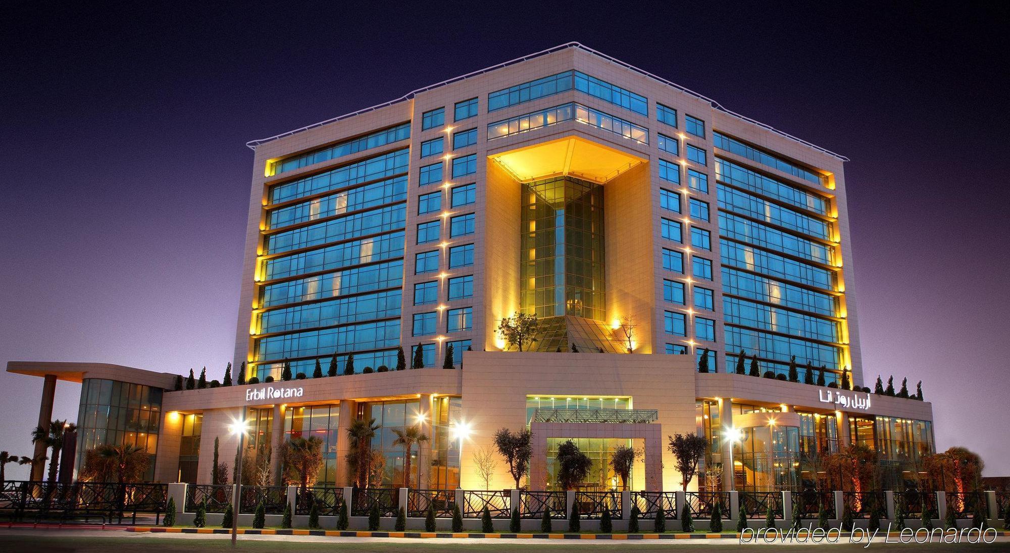 ホテル Erbil Rotana エクステリア 写真