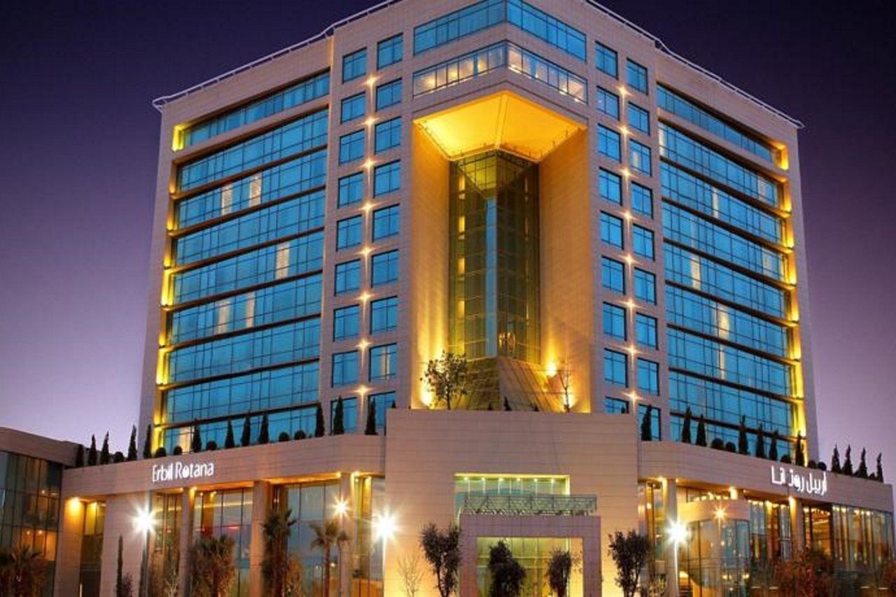 ホテル Erbil Rotana エクステリア 写真